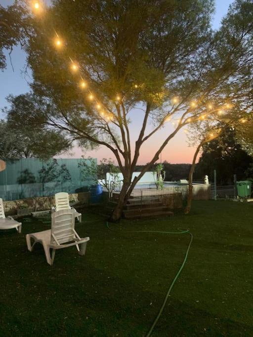 Casa Rural Navalonguilla Con Piscina Santa Olalla del Cala Kültér fotó